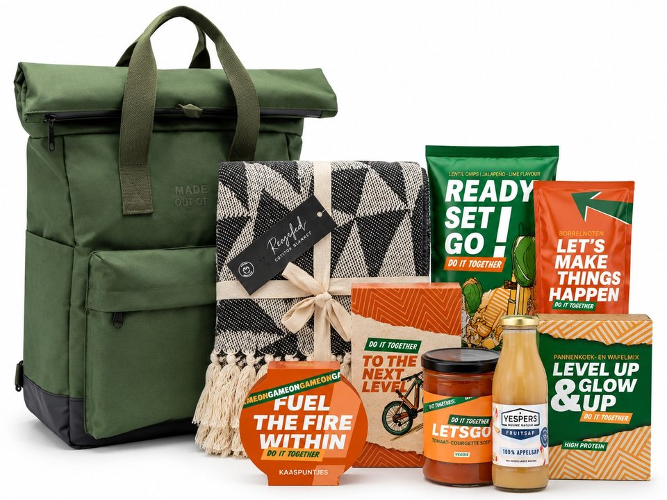Kerstpakket Rugzak voor Onderweg