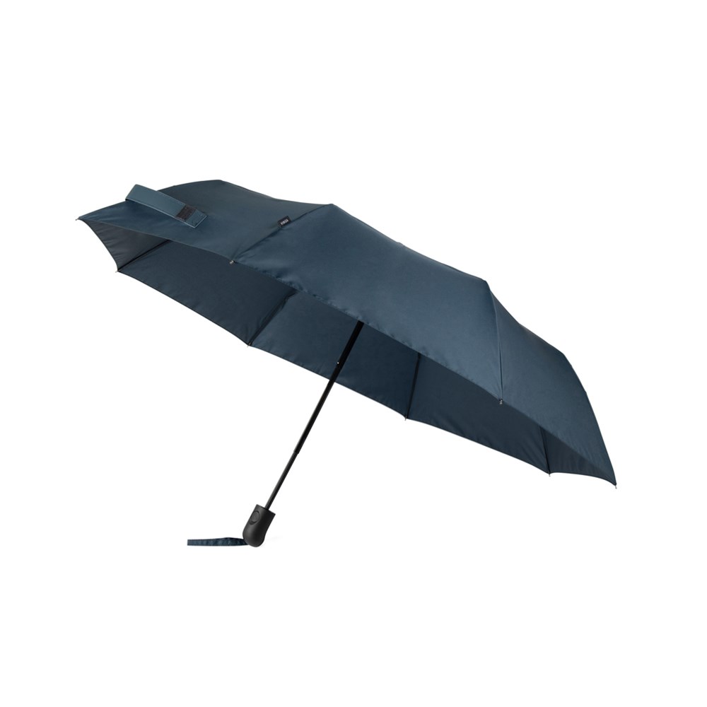 VINGA Baltimore AWARE™ RPET 21" paraplu - donkerblauw (± PMS 19-4110 TPG)