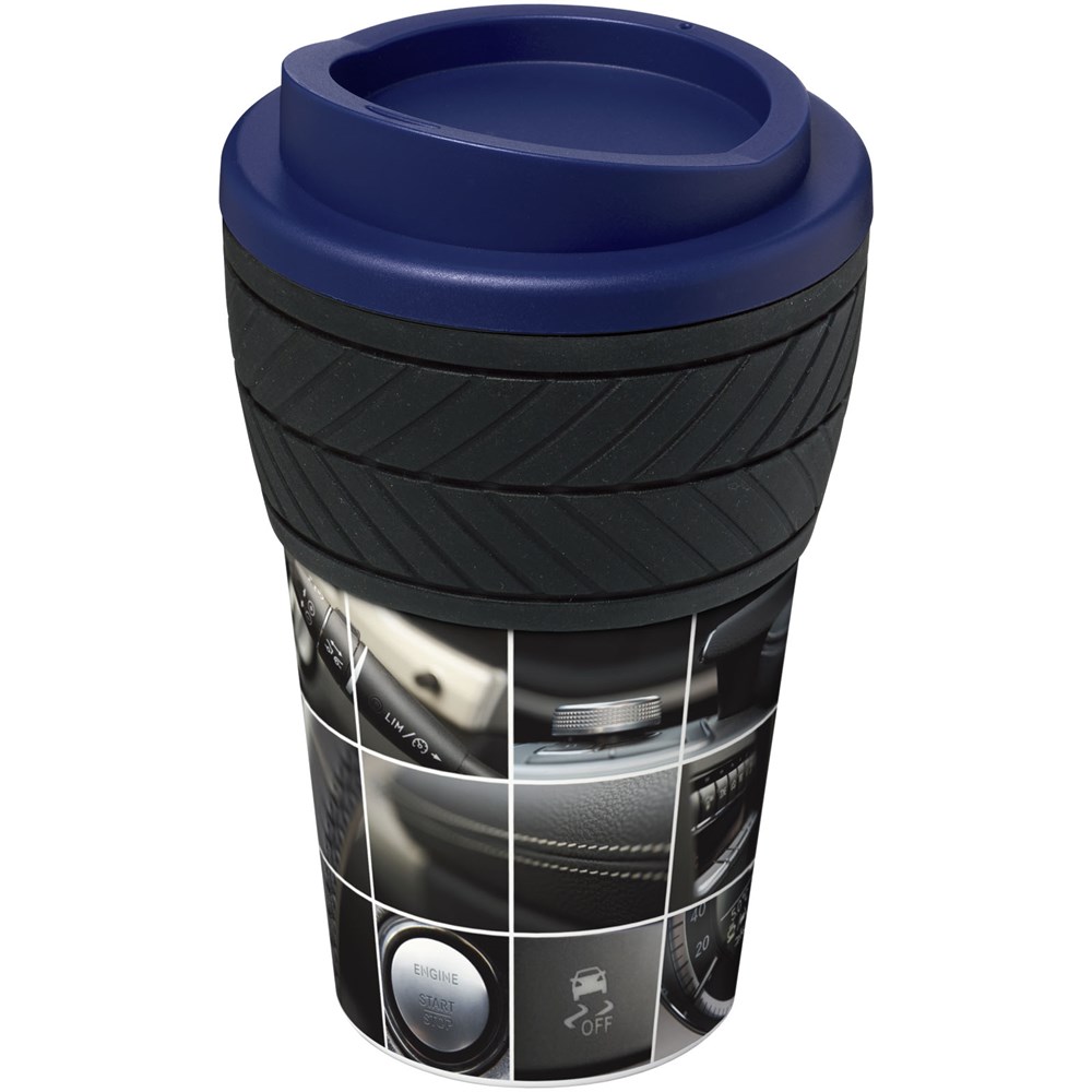 Brite Americano® tyre 350 ml geïsoleerde beker - Blauw