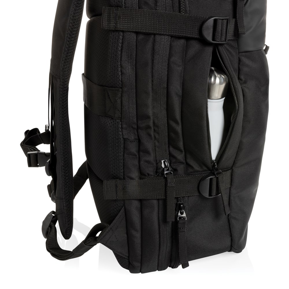 Swiss Peak AWARE™ RPET 15.6" uitbreidbare weekendrugzak