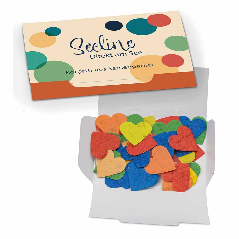 Zaadpapier-confetti - Pasen - Hart
