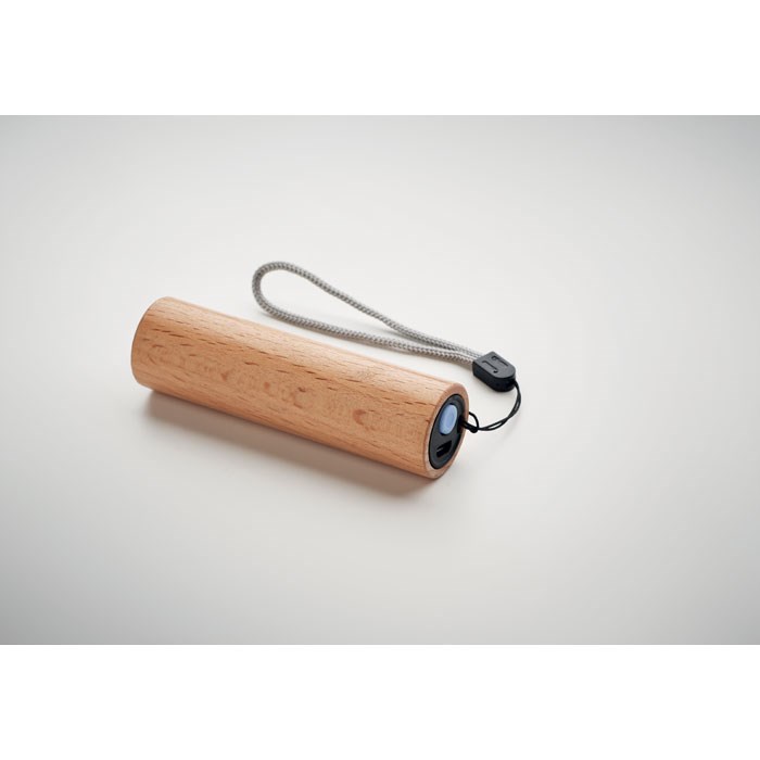LITE - Oplaadbare zaklamp beukenhout