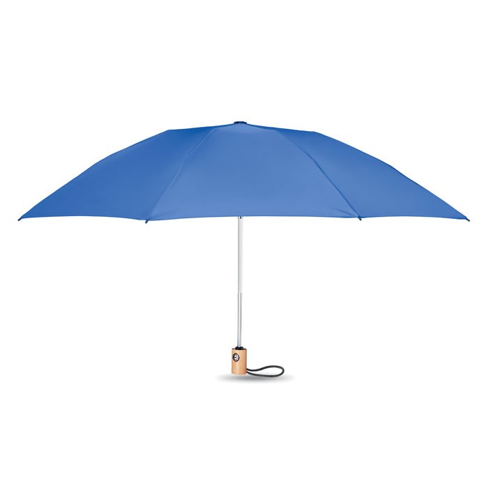 LEEDS - 23 Inch opvouwbare paraplu - Royal Blauw