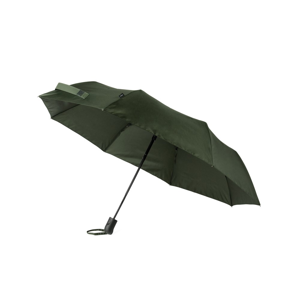 VINGA Baltimore AWARE™ RPET 21" paraplu - groen (± PMS 19-0414 TPG)